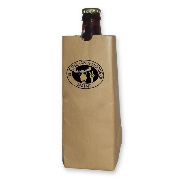 Social Coozie  Sip Sac Paper Bag Cooler Coozie 12 oz