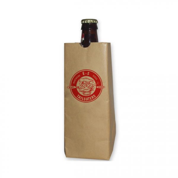 24oz sip sack paper bag koozie